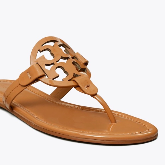Tory Burch Miller Patent Leather Sandals - Picture 4 of 10
